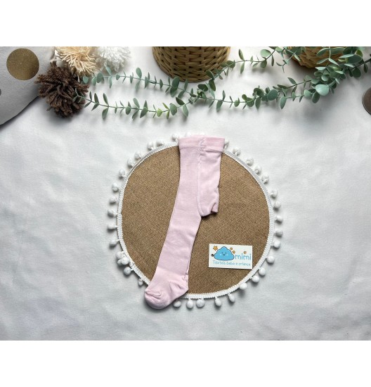 Collant/Meia Calça Rosa  