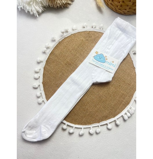 Collant/Meia Calça Branca