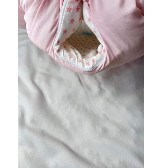 Ninho com Laço Rosa