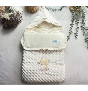 Saco Bebé 2 Ursos Pérola