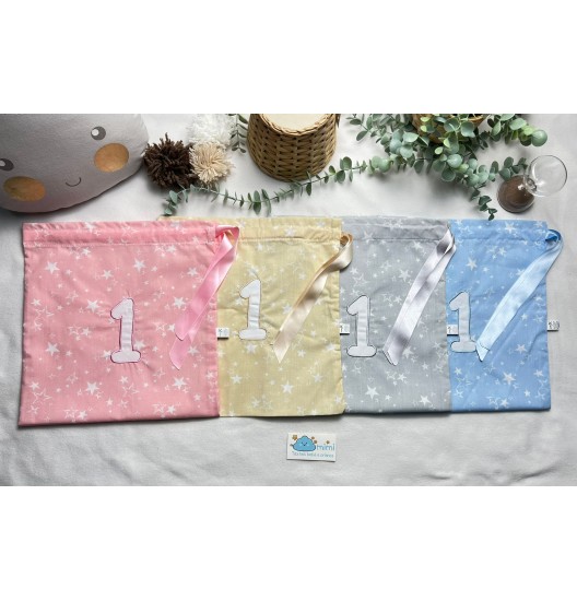 Sacos 1, 2, 3 Estrelas Grandes 