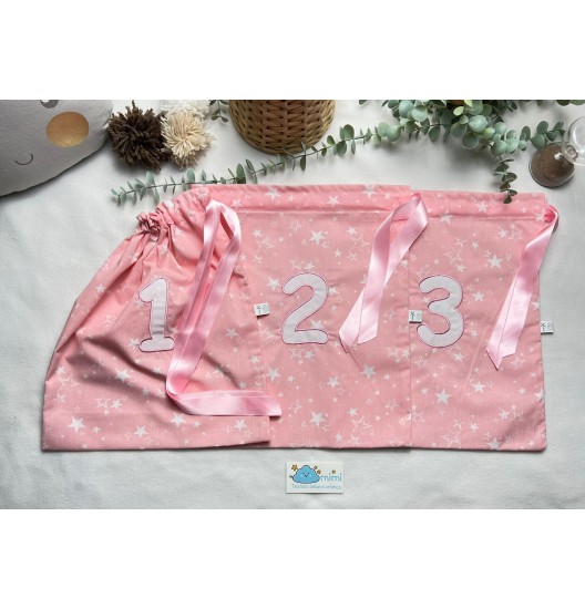 Sacos 1, 2, 3 Estrelas Grandes 