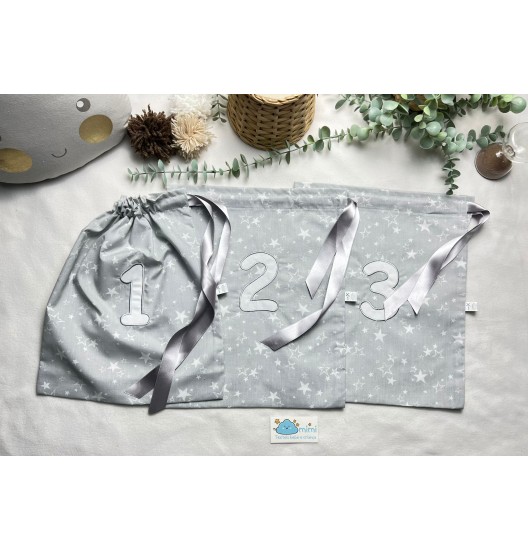 Sacos 1, 2, 3 Estrelas Grandes 