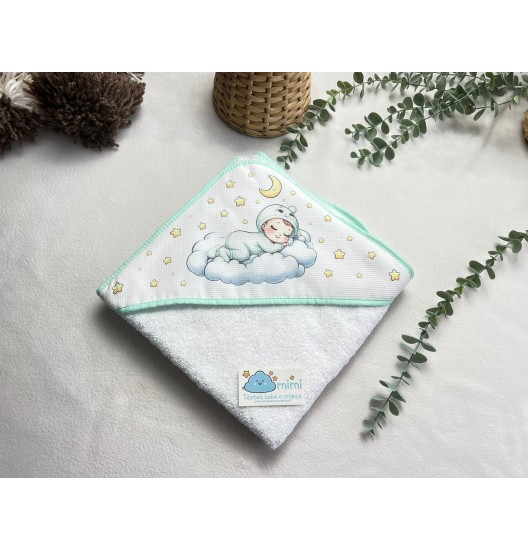 Toalha Bebé Nuvem