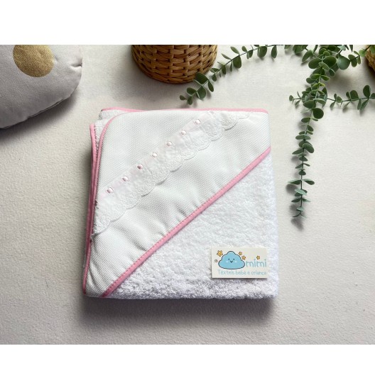 Toalha Bordado Inglês 