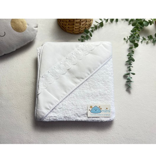 Toalha Bordado Inglês 