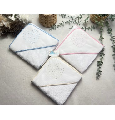 Toalha Coração Brilho  