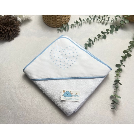 Toalha Coração Brilho  