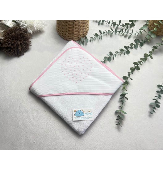 Toalha Coração Brilho  