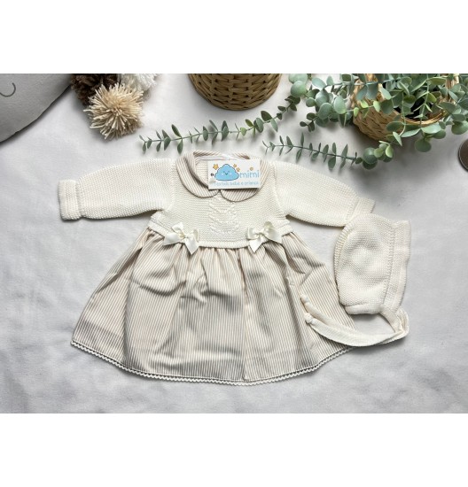 Vestido 2 Laçinhos Pérola 