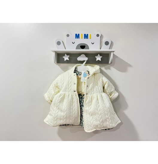 Vestido + Casaco Menina Pérola  