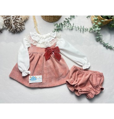 Vestido Bombazine Rosa Velho 