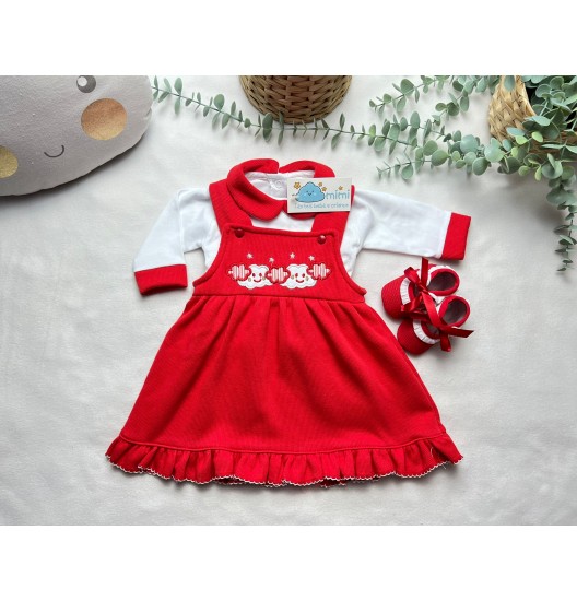 Vestido Nuvem Vermelho  