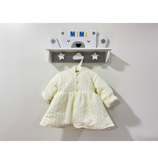 Vestido + Casaco Menina Pérola  