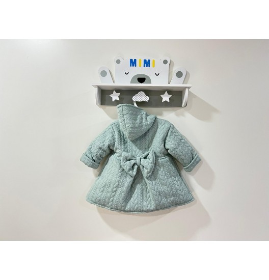 Vestido + Casaco Menina Verde 